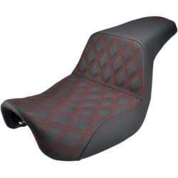 PartzBiz HD DS08030593 - Saddlemen 806-04-172RD Black Step Up Full LS Seat Harley Dyna FXDWG FLD 06-17 0803-0593 08030593 sport best for performance lattice stitch red PartzBiz HD DS08030593 - Saddlemen 806-04-172RD Black Step Up Full LS Seat Harley Dyna FXDWG FLD 06-17 0803-0593 08030593 sport best for performance lattice stitch red