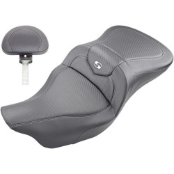 PartzBiz HD DS08011193 - Saddlemen 808-07B-185BR Road Sofa 2-Up Seat w/ Backrest H-D Touring FLH/T 08-Up PartzBiz HD DS08011193 - Saddlemen 808-07B-185BR Road Sofa 2-Up Seat w/ Backrest H-D Touring FLH/T 08-Up