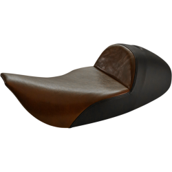 PartzBiz HD DS08011334 - Saddlemen Black Brown Lariat Solo Seat Smooth Harley Touring 97-07 PartzBiz HD DS08011334 - Saddlemen Black Brown Lariat Solo Seat Smooth Harley Touring 97-07