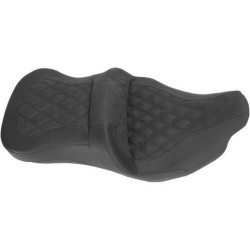 PartzBiz HD DS08010972 - Saddlemen Black Heated LS Diamond Road Sofa Two Up Seat 08-23 Harley FL | 808-07B-182HCT PartzBiz HD DS08010972 - Saddlemen Black Heated LS Diamond Road Sofa Two Up Seat 08-23 Harley FL | 808-07B-182HCT