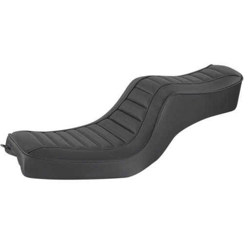 PartzBiz HD: 4403930-Saddlemen Black Hog Killers 2-Up Seat Pleated Gel Harley Dyna FXD 06-17 PartzBiz HD: 4403930-Saddlemen Black Hog Killers 2-Up Seat Pleated Gel Harley Dyna FXD 06-17