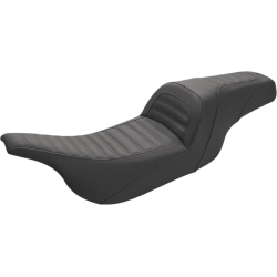 PartzBiz HD DS08011386 - Saddlemen Black Slim Roll & Pleat 2-Up Seat Harley Touring 97-07 PartzBiz HD DS08011386 - Saddlemen Black Slim Roll & Pleat 2-Up Seat Harley Touring 97-07