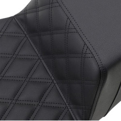 PartzBiz HD DS08011284 - Saddlemen Black Step Up 2-Up Seat Lattice Stitched Extended Harley Touring 08-Up PartzBiz HD DS08011284 - Saddlemen Black Step Up 2-Up Seat Lattice Stitched Extended Harley Touring 08-Up