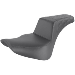 PartzBiz HD DS08021401 - Saddlemen Black Step Up 2-Up Seat Rear Lattice Stitched Harley Softail M8 18-23 PartzBiz HD DS08021401 - Saddlemen Black Step Up 2-Up Seat Rear Lattice Stitched Harley Softail M8 18-23