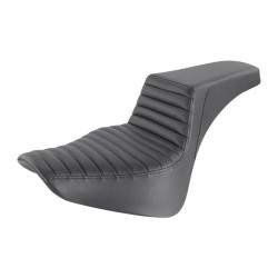 PartzBiz HD DS08021398 - Saddlemen Black Step Up 2-Up Seat Tuck and Roll Stitched Harley Softail M8 18-23 PartzBiz HD DS08021398 - Saddlemen Black Step Up 2-Up Seat Tuck and Roll Stitched Harley Softail M8 18-23