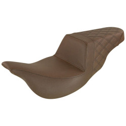 PartzBiz HD DS08011285 - Saddlemen Brown Step Up 2-Up Rear Lattice Stitched Harley Touring 08-Up PartzBiz HD DS08011285 - Saddlemen Brown Step Up 2-Up Rear Lattice Stitched Harley Touring 08-Up