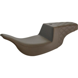 PartzBiz HD DS08011359 - Saddlemen Brown Unknown Grip Step Up 2-Up Gel Seat Harley Electra Road Gli 97-07 PartzBiz HD DS08011359 - Saddlemen Brown Unknown Grip Step Up 2-Up Gel Seat Harley Electra Road Gli 97-07