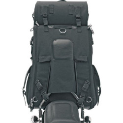 PartzBiz HD DS35150097 - Saddlemen Desparado EX2200S Studded Black Deluxe Univ Sissy Bar Bag Motorcycle | 3515-0097