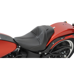 PartzBiz HD DS08020799 - Saddlemen Dominator Harley Seat W/Backrest Option for 06-09 FXST 07-17 FLSTF/B | 806-12-0042 PartzBiz HD DS08020799 - Saddlemen Dominator Harley Seat W/Backrest Option for 06-09 FXST 07-17 FLSTF/B | 806-12-0042