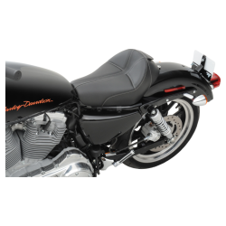 PartzBiz HD DS08040493 - Saddlemen Dominator Solo Seat W/Backrest Option 4 Harley 04-20 XL W/4.5 Gal Tank | 807-03-0042 PartzBiz HD DS08040493 - Saddlemen Dominator Solo Seat W/Backrest Option 4 Harley 04-20 XL W/4.5 Gal Tank | 807-03-0042