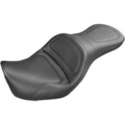 PartzBiz HD DS08030314 - Saddlemen Explorer 2 Up Seat w/ Driver Backrest Harley Dyna FXD FLD FXDWG 06-17 | 806-04-0291 PartzBiz HD DS08030314 - Saddlemen Explorer 2 Up Seat w/ Driver Backrest Harley Dyna FXD FLD FXDWG 06-17 | 806-04-0291