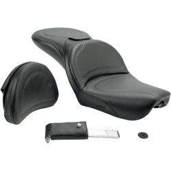 PartzBiz HD DS08030144 - Saddlemen Explorer 2 Up Seat w/o Driver Backrest Harley Dyna FXDWG 04-05 | 804-05-0301 PartzBiz HD DS08030144 - Saddlemen Explorer 2 Up Seat w/o Driver Backrest Harley Dyna FXDWG 04-05 | 804-05-0301