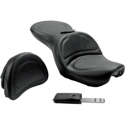 PartzBiz HD DS08030132 - Saddlemen Explorer 2 Up Seat w/o Driver Backrest Harley Dyna Glide FXD 04-05 | 804-04-0301 PartzBiz HD DS08030132 - Saddlemen Explorer 2 Up Seat w/o Driver Backrest Harley Dyna Glide FXD 04-05 | 804-04-0301