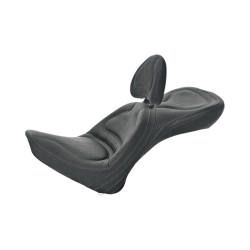 PartzBiz HD DS8152JS - Saddlemen Explorer Harley Seat W/ Backrest for 00-06 Softail (Except FXSTD/FLSTN) | 8152JS