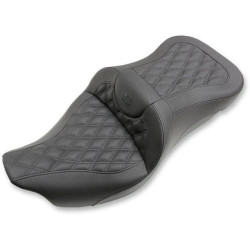 PartzBiz HD DS08011041 - Saddlemen Extended Reach Sofa LS Diamond Seat W/O Backrest 08-23 Harley FLHT | 808-07B-184 0801-1041 08011041