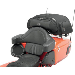 PartzBiz HD DS35150140 - Saddlemen Ftb3300 Sport Trunk And Rack Bag For Harley & Metric Tour Pak