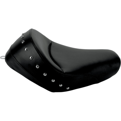 PartzBiz HD: 4403685-Saddlemen Heels Down Black Studded Solo Seat 4 Harley 04-20 XL W/4.5 Gal Tank | 807-03-0011 PartzBiz HD: 4403685-Saddlemen Heels Down Black Studded Solo Seat 4 Harley 04-20 XL W/4.5 Gal Tank | 807-03-0011