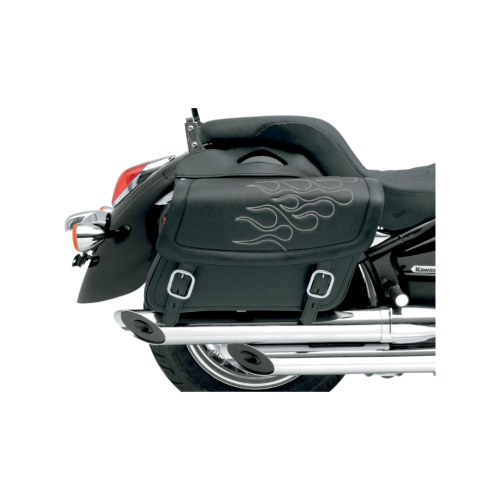 PartzBiz HD: 4403662-Saddlemen Highwayman Tatto Silver Stitch Large Universal Throwover กระเป๋าข้าง | X021-05-0413 PartzBiz HD: 4403662-Saddlemen Highwayman Tatto Silver Stitch Large Universal Throwover กระเป๋าข้าง | X021-05-0413