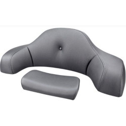 PartzBiz HD DS08220382 - Saddlemen I14-07-TPACK-PT Road Sofa PT Passenger Backrest Trunk Pad 14-19 Indian chief chieftain roadmaster springfield motorcycle black leather custom comfortable ride upgrade