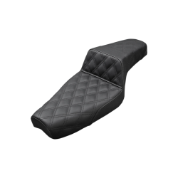PartzBiz HD DS08040719 - Saddlemen Step-Up Full Lattice Stitch Black Seat 4 Harley 04-20 XL W/4.5 Gal Tank | 807-03-175 PartzBiz HD DS08040719 - Saddlemen Step-Up Full Lattice Stitch Black Seat 4 Harley 04-20 XL W/4.5 Gal Tank | 807-03-175