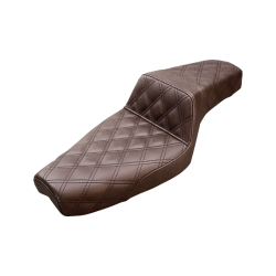 PartzBiz HD DS08040712 - Saddlemen Step-Up Full Lattice Stitch Brown Seat 4 Harley 86-03 XL Models | 879-03-175BR PartzBiz HD DS08040712 - Saddlemen Step-Up Full Lattice Stitch Brown Seat 4 Harley 86-03 XL Models | 879-03-175BR