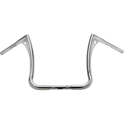 PartzBiz HD 697043 - Santee 15" Chrome Handlebars Ape Hangers For Harley-Davidson Bagger Bars Flh Flht - 697043 PartzBiz HD 697043 - Santee 15" Chrome Handlebars Ape Hangers For Harley-Davidson Bagger Bars Flh Flht - 697043