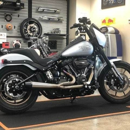 PartzBiz HD: 4403501-Sawicki 2 เป็น 1 13 ” Raw Full Lenght Pipe Black Tip Exhaust System Harley Dyna FXD 91-17 PartzBiz HD: 4403501-Sawicki 2 เป็น 1 13 ” Raw Full Lenght Pipe Black Tip Exhaust System Harley Dyna FXD 91-17