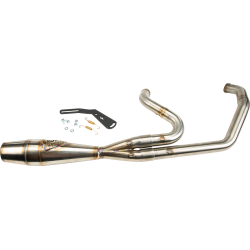 PartzBiz HD WP930-01238 - Sawicki 2 เป็น 1 ท่อไอเสีย Brushed Shorty ยาวปลายดำ Harley M8 Softail 18-Up PartzBiz HD WP930-01238 - Sawicki 2 เป็น 1 ท่อไอเสีย Brushed Shorty ยาวปลายดำ Harley M8 Softail 18-Up