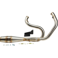 PartzBiz HD WP930-01216 - Sawicki 2 into 1 Brushed Stainless Cannon Shorty Exhaust Harley Sportster 18-Up PartzBiz HD WP930-01216 - Sawicki 2 into 1 Brushed Stainless Cannon Shorty Exhaust Harley Sportster 18-Up