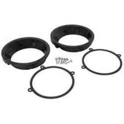 PartzBiz HD SAHD675B - Scosche SAHD675B 6.5" Fairing Speaker Adapter Harley Touring w/ Fairing 96-13 electra street road glide davidson best for DDIN radio install easy bolt on PartzBiz HD SAHD675B - Scosche SAHD675B 6.5" Fairing Speaker Adapter Harley Touring w/ Fairing 96-13 electra street road glide davidson best for DDIN radio install easy bolt on