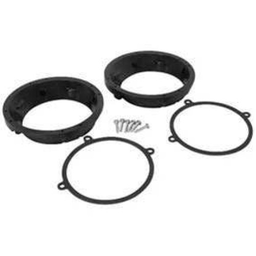 PartzBiz HD: 4403454-Scosche SAHD675B 6.5" Fairing Speaker Adapter Harley Touring w/ Fairing 96-13 electra street road glide davidson best for DDIN radio install easy bolt on PartzBiz HD: 4403454-Scosche SAHD675B 6.5" Fairing Speaker Adapter Harley Touring w/ Fairing 96-13 electra street road glide davidson best for DDIN radio install easy bolt on