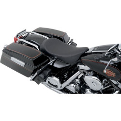 PartzBiz HD DS08010727 - Drag Low Profile Smooth Black Solo Seat Harley 97-07 Road King Street Glide | ลากพิเศษ PartzBiz HD DS08010727 - Drag Low Profile Smooth Black Solo Seat Harley 97-07 Road King Street Glide | ลากพิเศษ