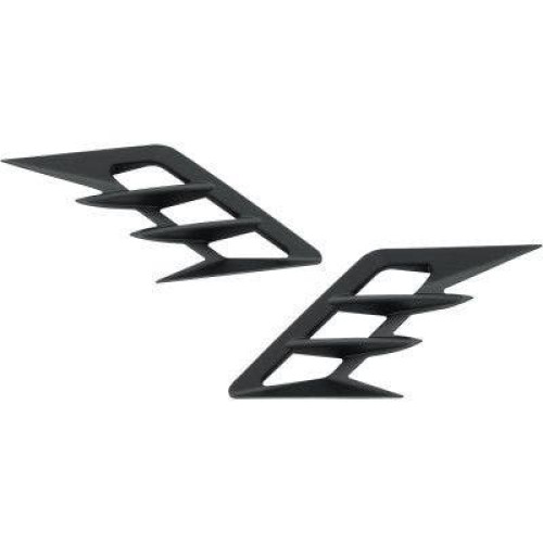 PartzBiz HD: 4403210-Show Chrome 52-959BK Black Front Fender Vent Filler Accent Honda GL1800 18-Up 1405-0306 14050306 best for buy goldwing gold wing gl 1800 f6b PartzBiz HD: 4403210-Show Chrome 52-959BK Black Front Fender Vent Filler Accent Honda GL1800 18-Up 1405-0306 14050306 best for buy goldwing gold wing gl 1800 f6b