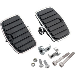 PartzBiz HD DS16210728 - Show Chrome 7/16" Custom Cruis Style Passenger Floorboards Harley FLH/T & FLST | 21-910 PartzBiz HD DS16210728 - Show Chrome 7/16" Custom Cruis Style Passenger Floorboards Harley FLH/T & FLST | 21-910