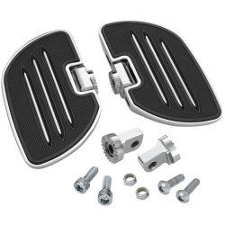 PartzBiz HD DS16211023 - Show Chrome Commander Highway Boards Adjustable Harley Male Mount & Custom PartzBiz HD DS16211023 - Show Chrome Commander Highway Boards Adjustable Harley Male Mount & Custom