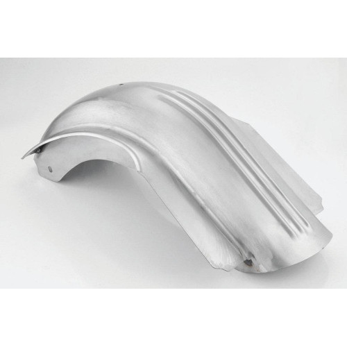 PartzBiz HD: 4403162-Skirted Rear Raw Ribbed Fender W/O License Plate Cutout Harley Touring 09-13 | 441028 PartzBiz HD: 4403162-Skirted Rear Raw Ribbed Fender W/O License Plate Cutout Harley Touring 09-13 | 441028