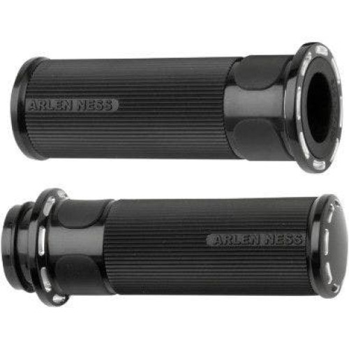 PartzBiz HD: 4403166-Arlen Ness 07-301 Fusion Black Slot Track Hand Grips 84-17 Harley Dual Cable Throttle 0630-1024 06301024 262203 PartzBiz HD: 4403166-Arlen Ness 07-301 Fusion Black Slot Track Hand Grips 84-17 Harley Dual Cable Throttle 0630-1024 06301024 262203