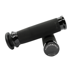 PartzBiz HD DS06303085 - Slyfox Custom Contour Black Anodized Grips 4 Harley 99-17 Throttle By Wire | CC-86-ANO-FOX PartzBiz HD DS06303085 - Slyfox Custom Contour Black Anodized Grips 4 Harley 99-17 Throttle By Wire | CC-86-ANO-FOX