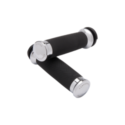 PartzBiz HD DS06303084 - Slyfox Custom Contour Chrome Grips 4 Harley 08-23 Throttle By Wire | CC-85-CH-FL-FOX PartzBiz HD DS06303084 - Slyfox Custom Contour Chrome Grips 4 Harley 08-23 Throttle By Wire | CC-85-CH-FL-FOX