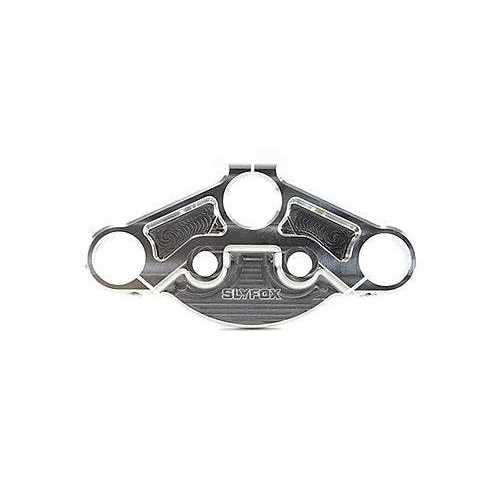 PartzBiz HD: 4403140-Slyfox SF1000-1 Billet อลูมิเนียม Upper Triple Tree Top Clamp Harley FLH/T 14-Up PartzBiz HD: 4403140-Slyfox SF1000-1 Billet อลูมิเนียม Upper Triple Tree Top Clamp Harley FLH/T 14-Up