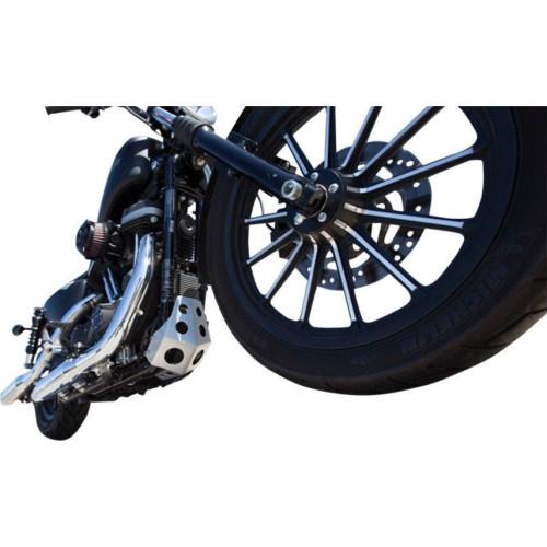 PartzBiz HD: 4403088-Speed Merchant SM Brushed Aluminum Frame Skid Plates for Harley Sportster 04-15 | SM-SSP-1 PartzBiz HD: 4403088-Speed Merchant SM Brushed Aluminum Frame Skid Plates for Harley Sportster 04-15 | SM-SSP-1