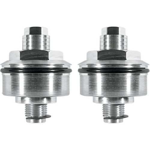 PartzBiz HD: 4403054-Speed Merchant SM ตัวปรับพรีโหลดเครื่องจักร 49 มม. ฝาครอบโช้ค Harley FXD FXD V-Rod | SM49A-2 PartzBiz HD: 4403054-Speed Merchant SM ตัวปรับพรีโหลดเครื่องจักร 49 มม. ฝาครอบโช้ค Harley FXD FXD V-Rod | SM49A-2