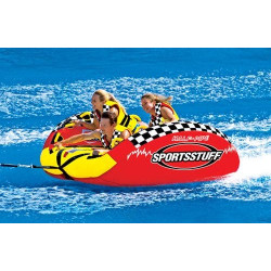 PartzBiz HD AT-53-2160 - Sportstuff Half Pipe Frantic1-3 Person Rider Inflatable Towable Tube 53-2160 | 53-2160 PartzBiz HD AT-53-2160 - Sportstuff Half Pipe Frantic1-3 Person Rider Inflatable Towable Tube 53-2160 | 53-2160