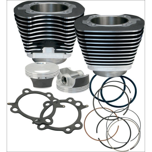 PartzBiz HD: 4403016-S&S Cycle 106 ” CI Big Bore Cylind Kit สีดำ 10:1 Compression 07-16 Harley | 910-0206 PartzBiz HD: 4403016-S&S Cycle 106 ” CI Big Bore Cylind Kit สีดำ 10:1 Compression 07-16 Harley | 910-0206