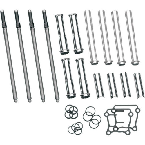 PartzBiz HD: 4402977-S&S Adjustable Pushrod Kit Twin Cam Pushrod Tube Kit for Harley | 93-5095 PartzBiz HD: 4402977-S&S Adjustable Pushrod Kit Twin Cam Pushrod Tube Kit for Harley | 93-5095