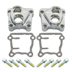PartzBiz HD SS106-3883 - S&S 106-3883 Chrome Lifter Tappet Blocks ครอบคลุม Harley Big Twin Cam 99-Up PartzBiz HD SS106-3883 - S&S 106-3883 Chrome Lifter Tappet Blocks ครอบคลุม Harley Big Twin Cam 99-Up