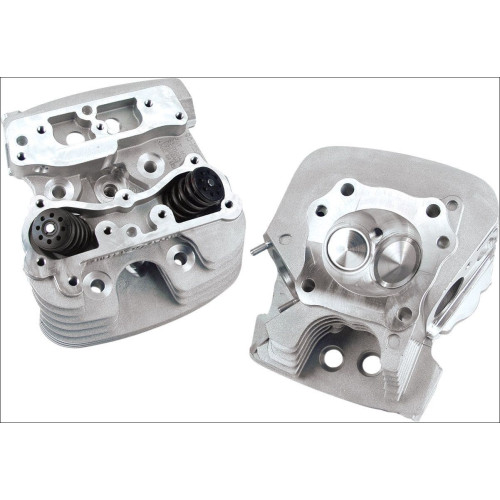 PartzBiz HD: 4402846-S&S Cycle Super Stock 89CC Silver Cylinder Heads for Harley Twin Cam 99-05 | 106-4270 PartzBiz HD: 4402846-S&S Cycle Super Stock 89CC Silver Cylinder Heads for Harley Twin Cam 99-05 | 106-4270