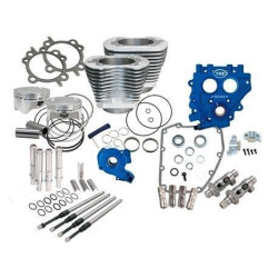 PartzBiz HD SS330-0662 - แพ็คเกจ S&S Cycle Winter Power 100” Silver Big Bore Kit พร้อมลูกเบี้ยวโซ่ 585 99-06 | 330-0662 PartzBiz HD SS330-0662 - แพ็คเกจ S&S Cycle Winter Power 100” Silver Big Bore Kit พร้อมลูกเบี้ยวโซ่ 585 99-06 | 330-0662