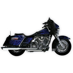 PartzBiz HD SS550-0003A - S&S Power Tune Chrome True Dual Exhaust Head Pipes Harley FLH 95-08 | 550-0003 PartzBiz HD SS550-0003A - S&S Power Tune Chrome True Dual Exhaust Head Pipes Harley FLH 95-08 | 550-0003