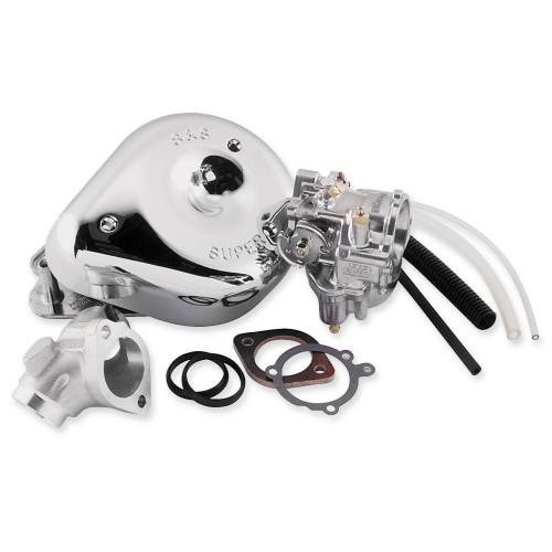 PartzBiz HD: 4402797-S&S Cycle 11-0450 Shorty Super E Carburetor Kit 99-05 Harley Twin Cam Models davidson motorcycle bike engine motor upgrade replacement rebuild custom power carb new 110450 DS0452 PartzBiz HD: 4402797-S&S Cycle 11-0450 Shorty Super E Carburetor Kit 99-05 Harley Twin Cam Models davidson motorcycle bike engine motor upgrade replacement rebuild custom power carb new 110450 DS0452